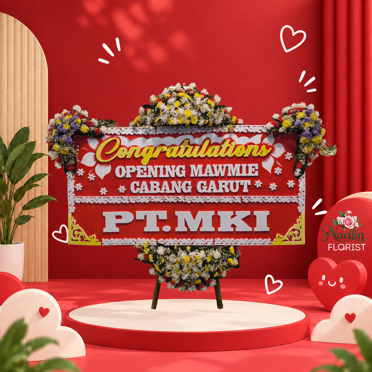 Bunga Papan Congratulations Banyuasih karawang dari Nadlin Florist