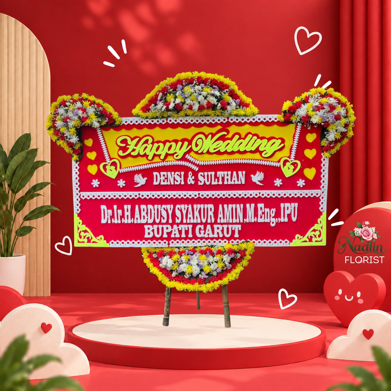 Bunga Papan Bogor Barat Dari Nadlin Florist