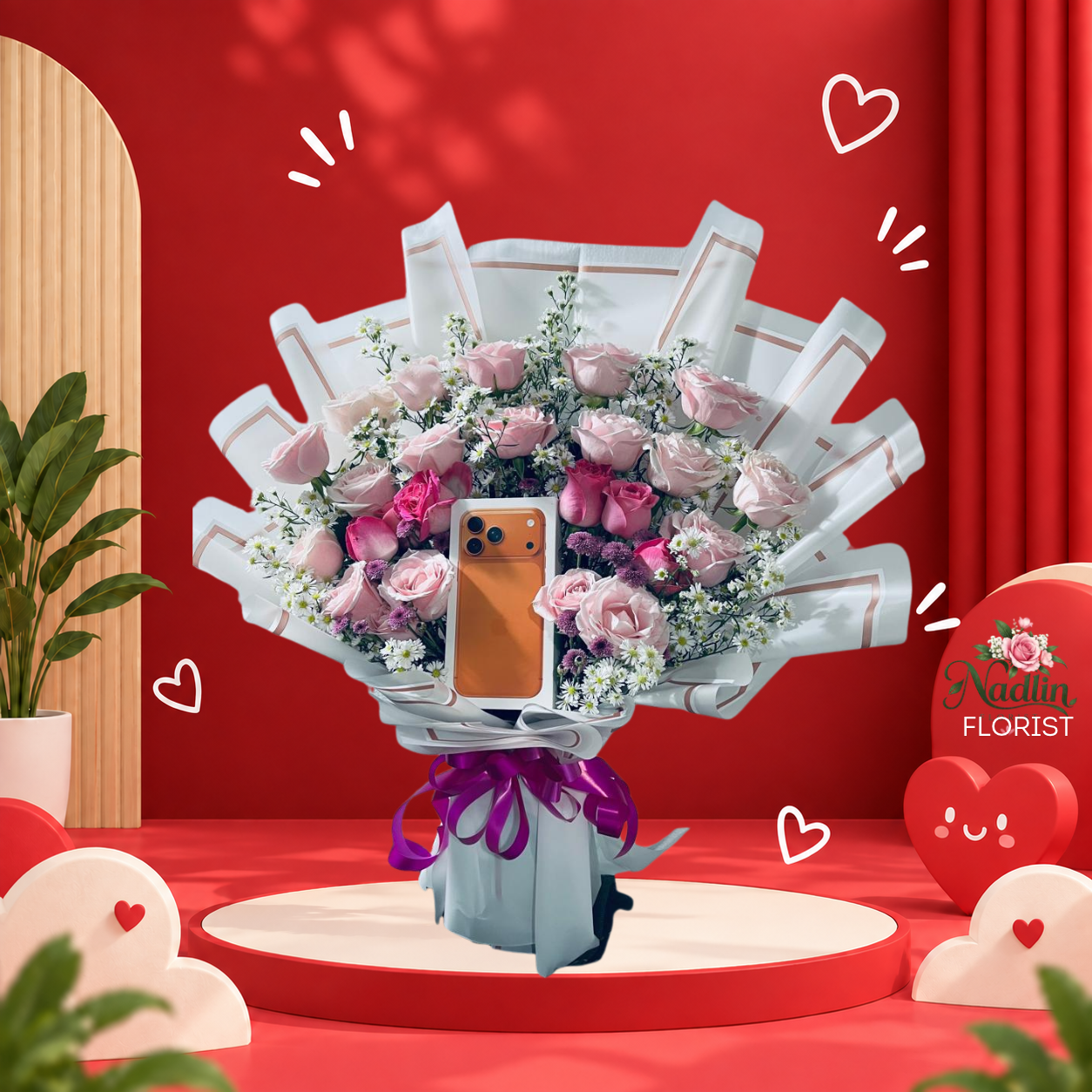 Buket Gift HP / Gadget Samsung/iPhone(custom).
