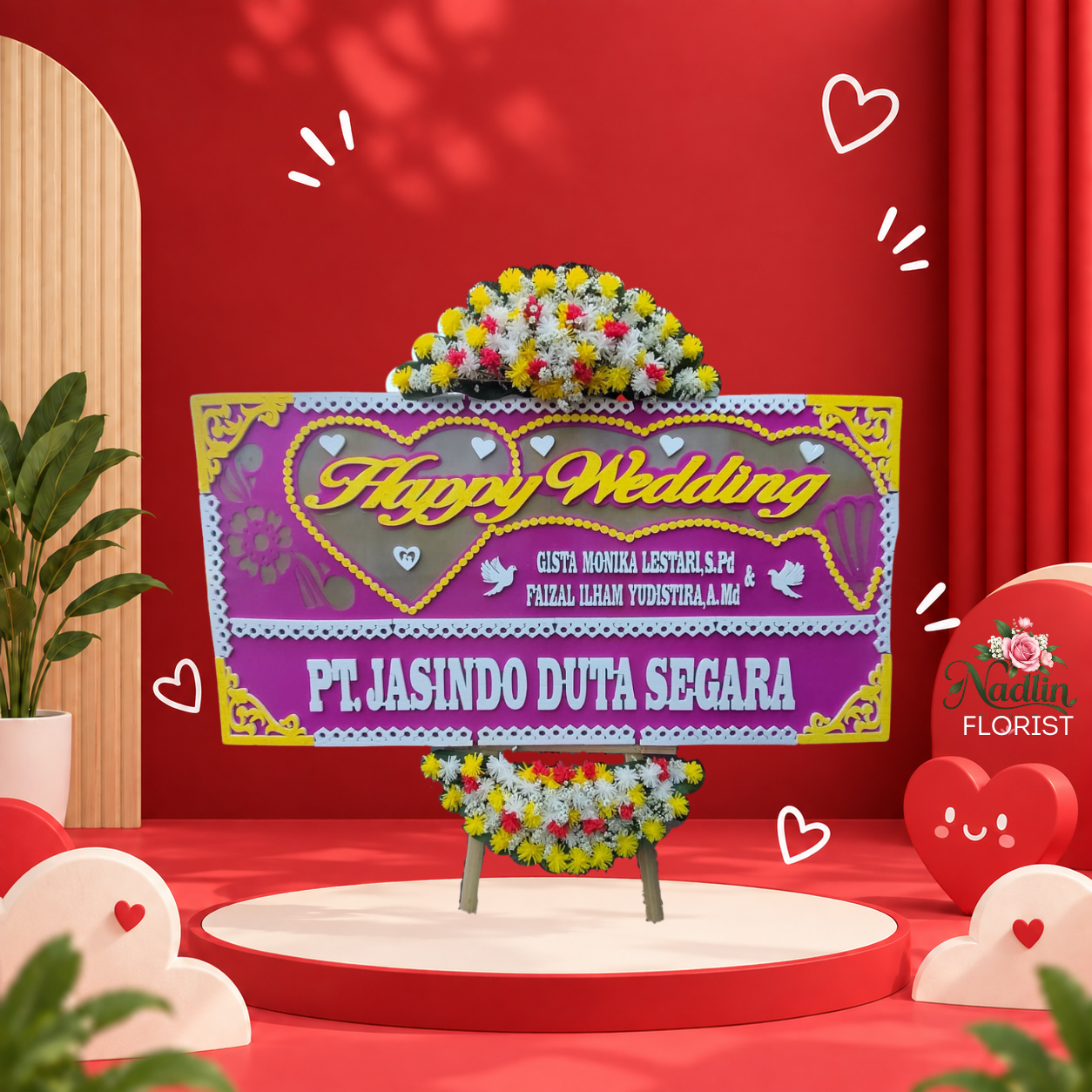 Bunga Papan Cikampek Karawang